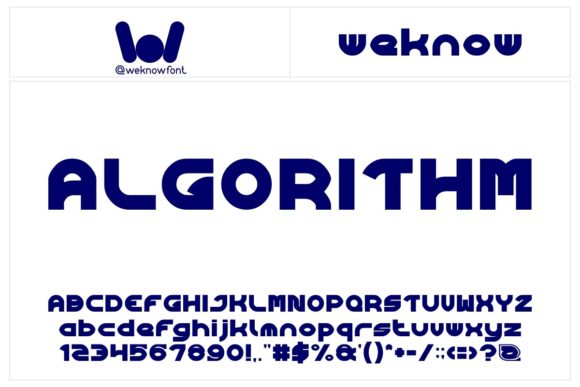 Algorithm: A Bold Display Font for Editorial Impact