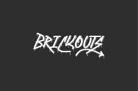 Brickouts: A Graffiti-Styled Display Font for Scroll-Stopping Campaigns
