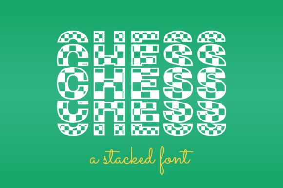 Chess Font: A Display Font That Elevates Handmade Design