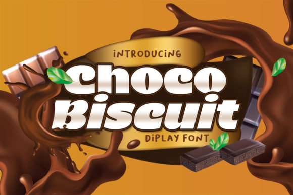 Choco Biscuit: A Bold Display Font for Real Branding Projects