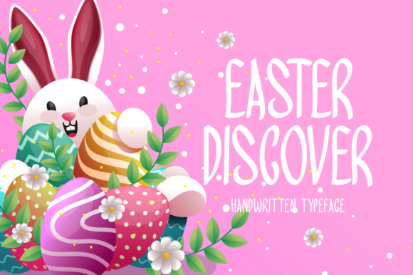 Easter Discover Display Font for Modern Web Design