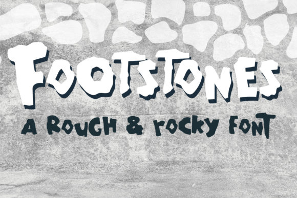 Footstones Display Font for Authentic Branding