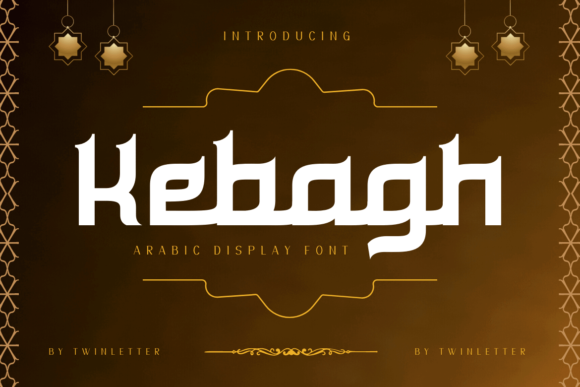 Kebagh Arabic Display Font for Handmade Creators