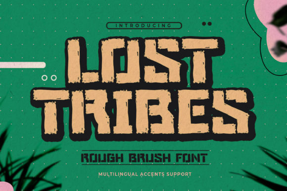 Lost Tribes Display Font for Editorial Impact