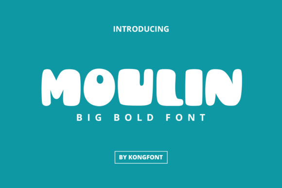 Moulin Display Font for Handmade Brands