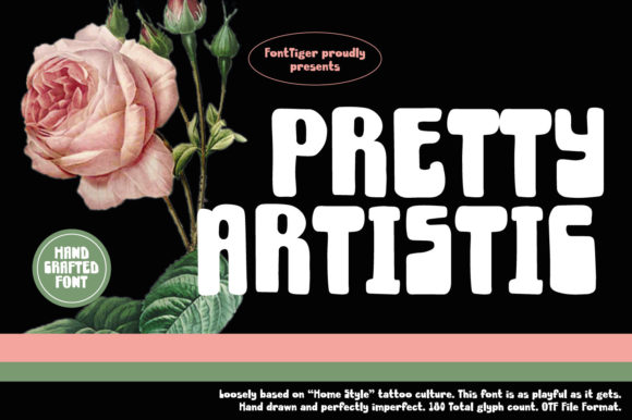 Pretty Artistic Font for Bold Branding & Creative Projects