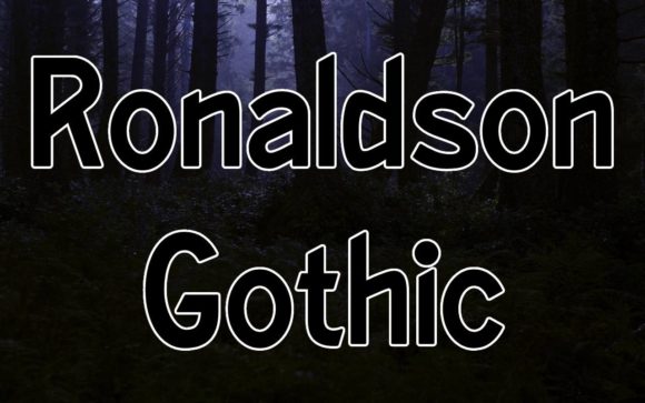 Ronaldson Gothic Font for Polished Branding