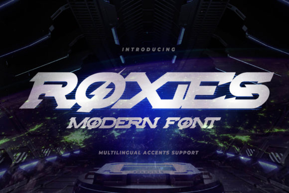 ROXIES: A Modern Display Font for Editorial Elegance