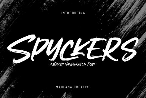 Spyckers: The Urban Display Font You’ll Reach For First