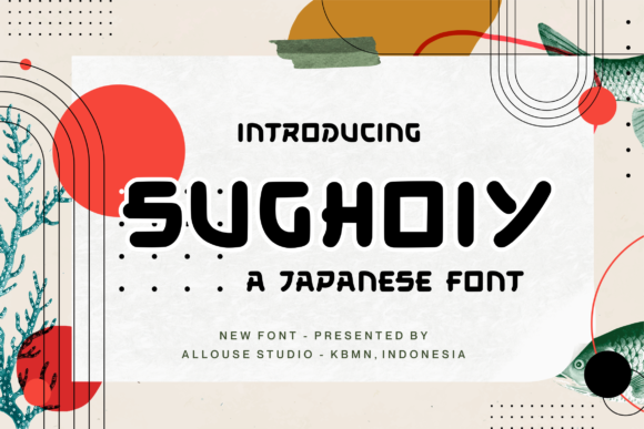 Sughoiy: A Japanese-Inspired Display Font for Legendary Branding
