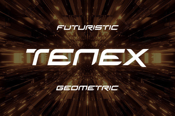 Tenex Display Font for Bold Campaign Headlines