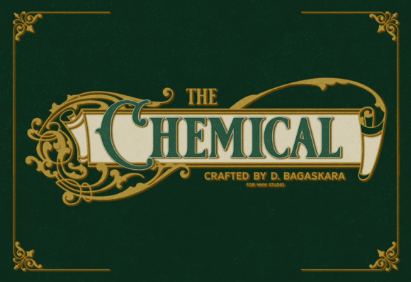 The Chemical Display Font for Bold Brand Visuals