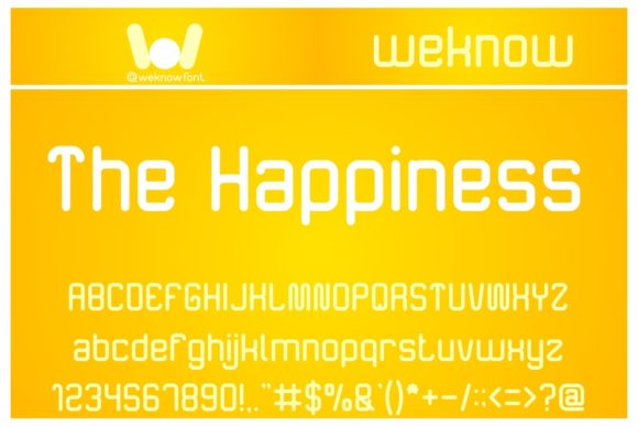 The Happiness Display Font for Editorial Impact